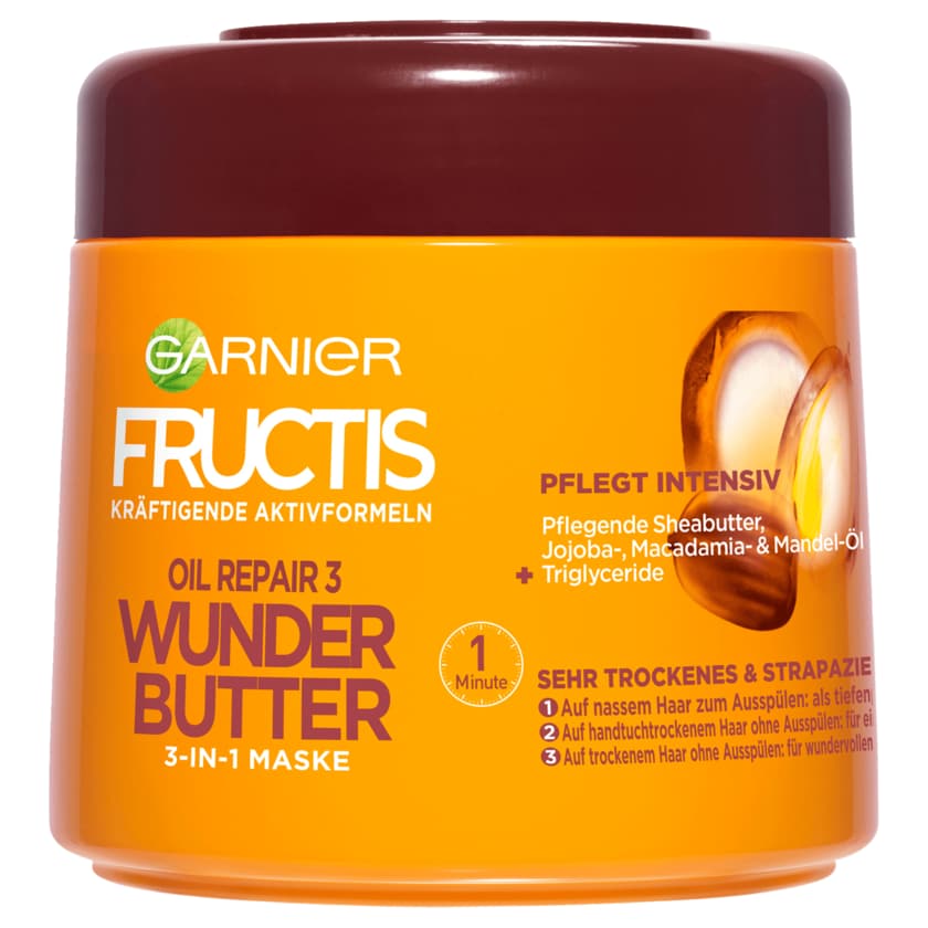Garnier Fructis Oil Repair 3 Wunderbutter Maske 3in1 300ml
